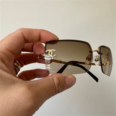 chanel rimless sunglasses dupe|chanel sunglasses usa price.